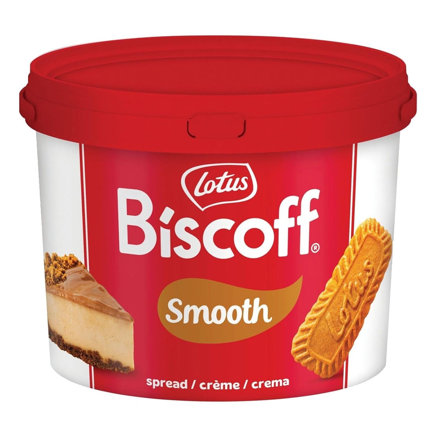 Italian Gourmet Lotus - Crème Lotus Biscoff Smooth 1 x 3 kg – pâte à tartiner biscuit caramelisée, texture lisse, format seau pour pâtisserie, desserts & topping, usage pro + Italian Gourmet Polpa