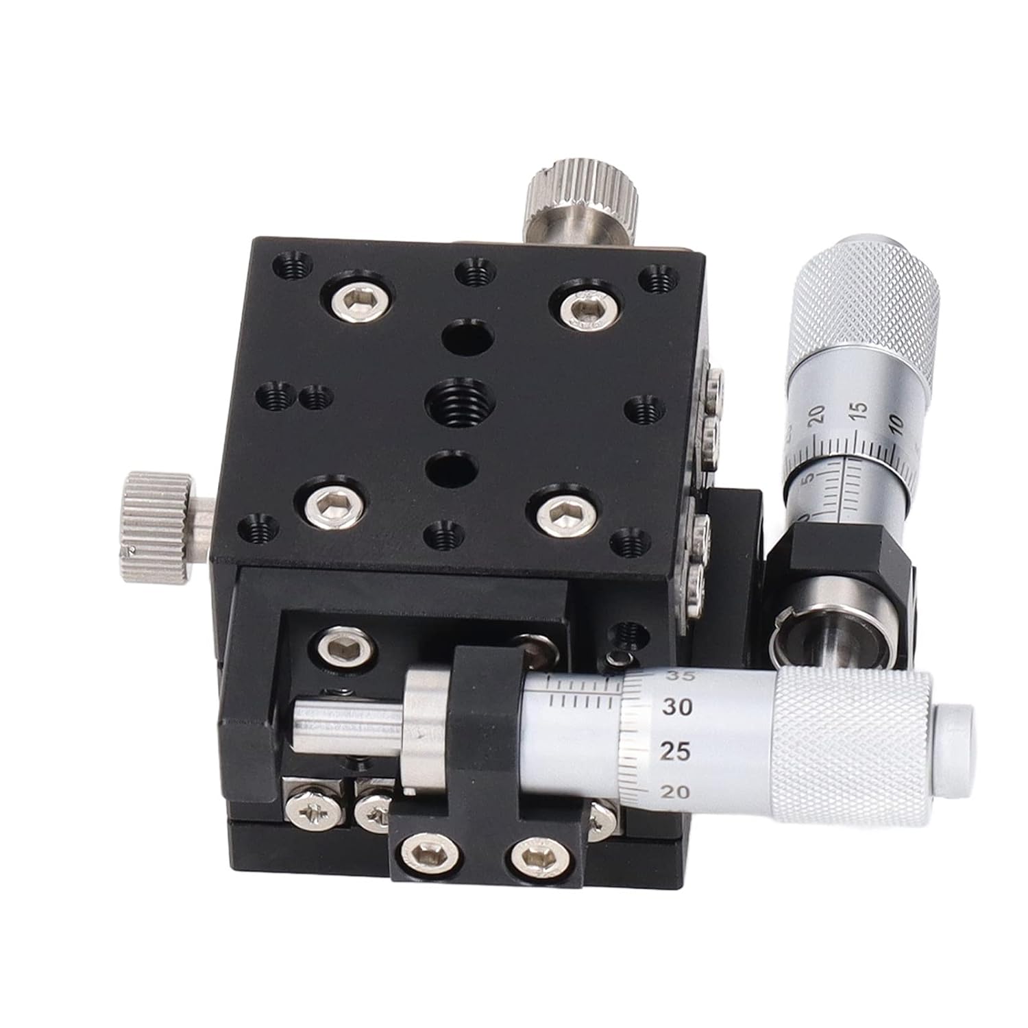 XY Axis Sliding Table, Micrometer Knob Type, Good Stability, Cross
