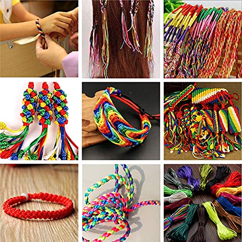Cordón de nailon satinado negro de 6 mm y alta resistencia para macramé 6
