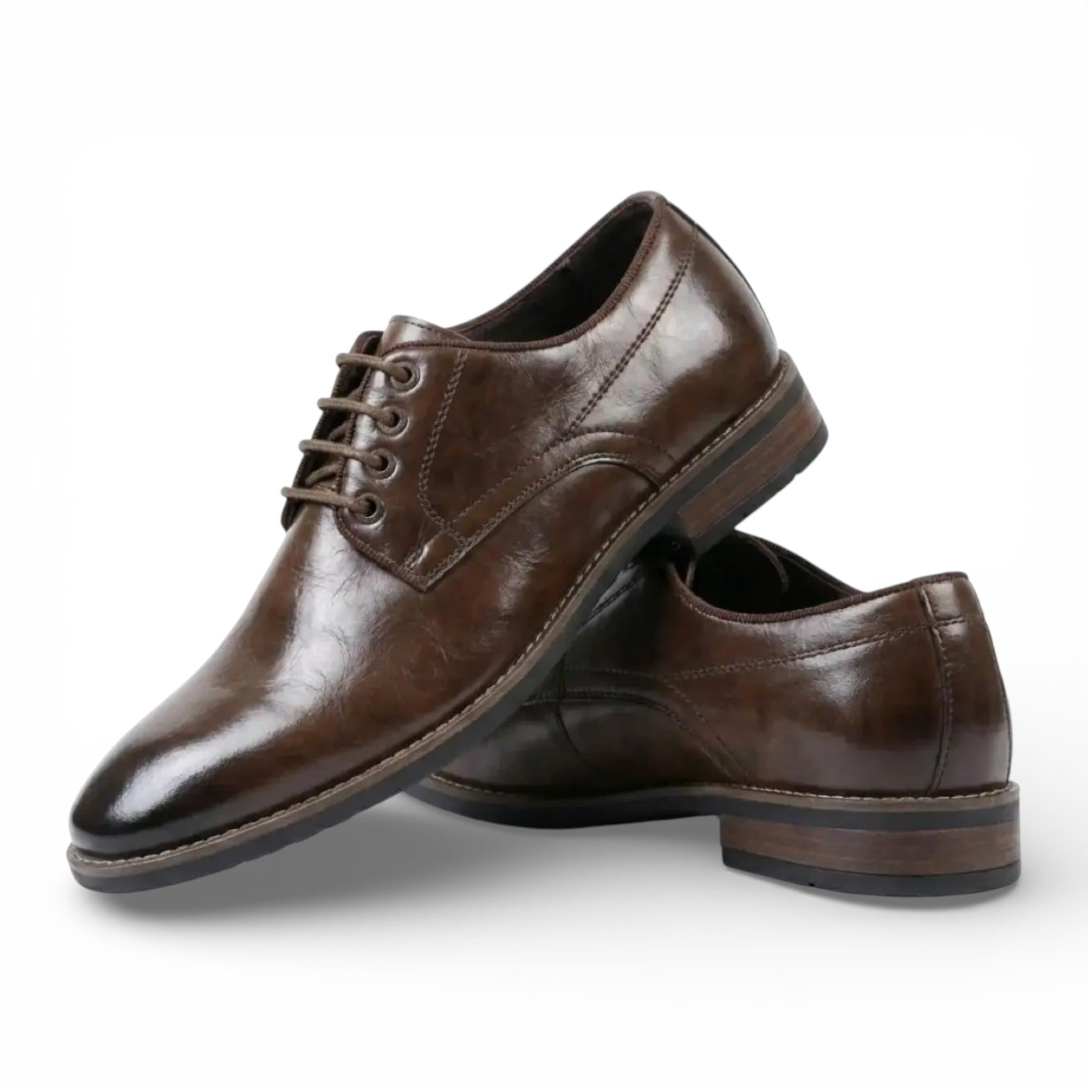 Scarpe Stringate Classiche da Uomo Dolcetto, Modello Derby Oxford, Brogue e Derby Oxford.