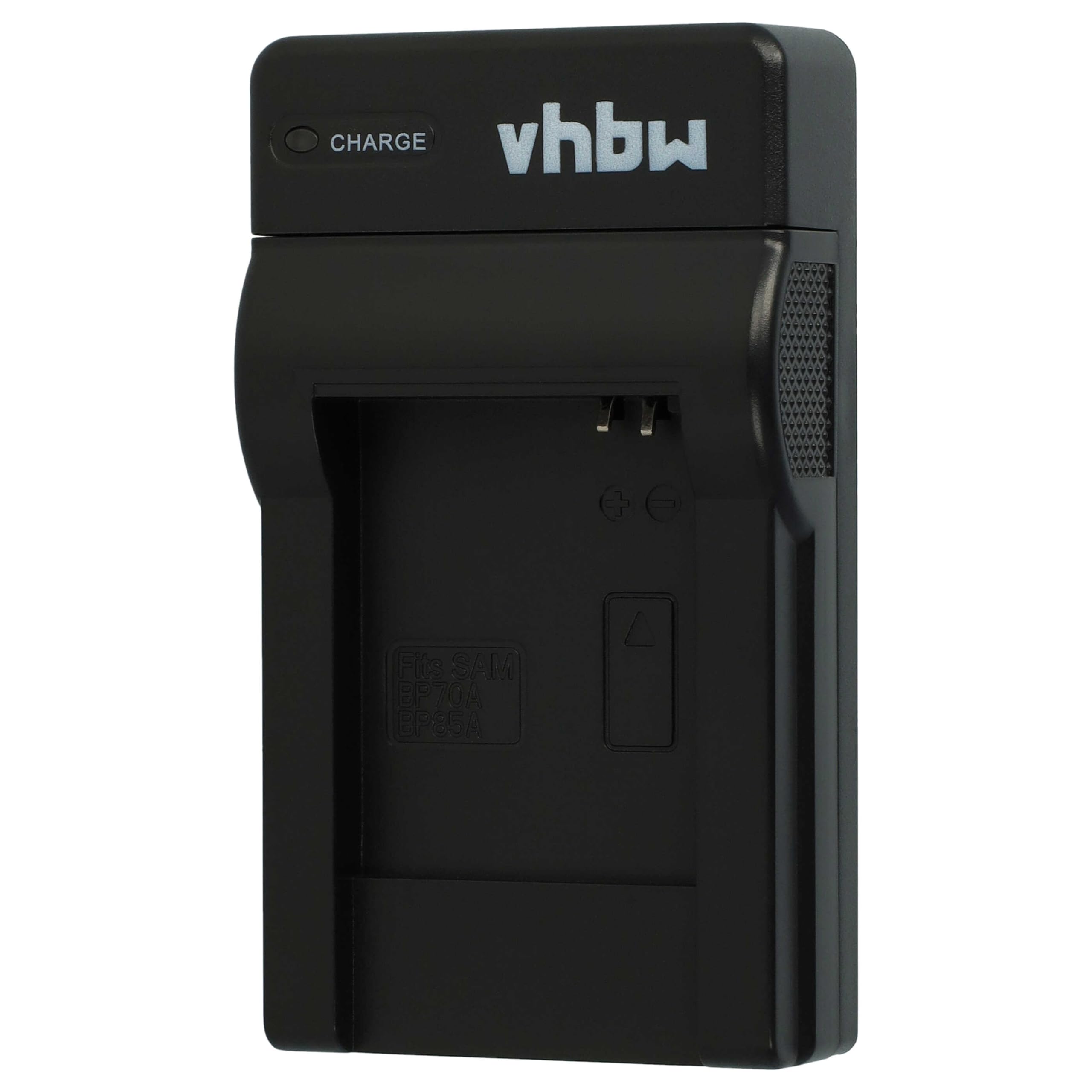 vhbw caricabatterie USB compatibile con Samsung PL90, PL100, PL120, PL170, PL171, PL200 batterie di videocamera, reflex - Stazione di ricarica