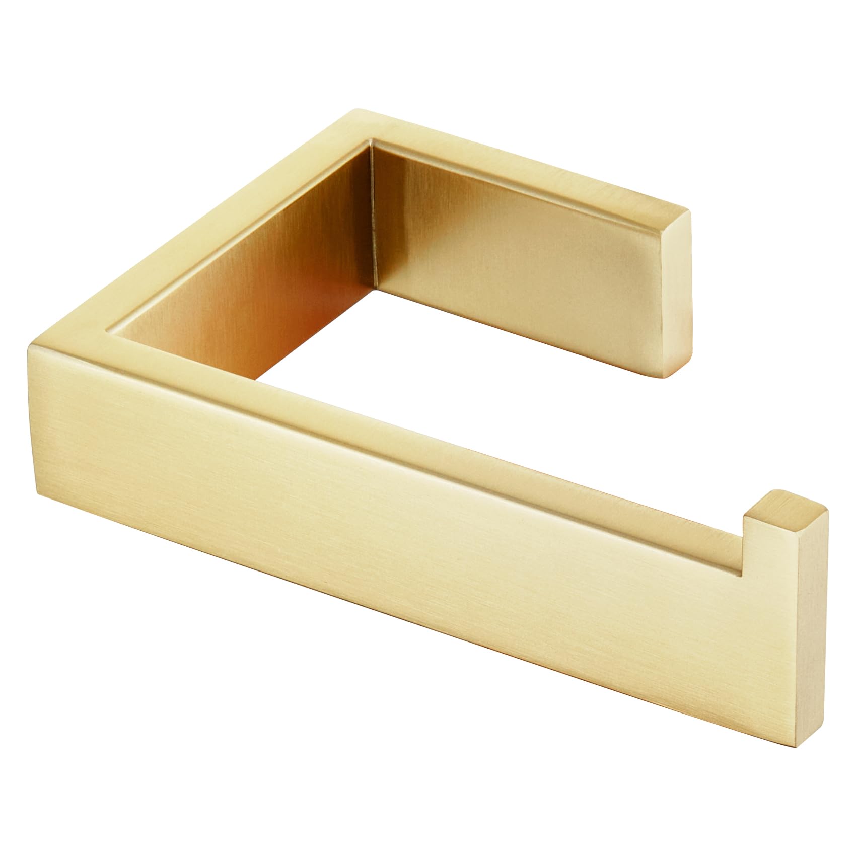 KOKOSIRI Toilet Paper Holder Gold Tissue Paper Dispenser for Kitchen Bathroom Washroom Toilet Roll Holder Wall Mounted Stainless Steel B2009BG