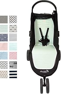 Fundas BCN ® - F61/7001 - Colchoneta para Baby Jogger City Mini®, City Mini 3 ®, City Mini 4 ® - Green Bay