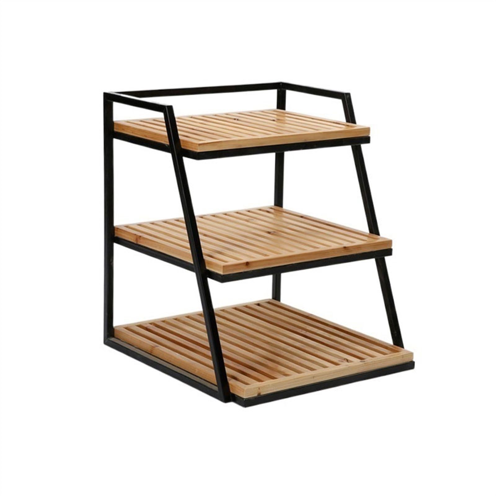 Cake Display Stand Bread and Cake Display Rack Three Layer Large Capacity Cupcake Dessert Snack Fruit Storage Cake Stand