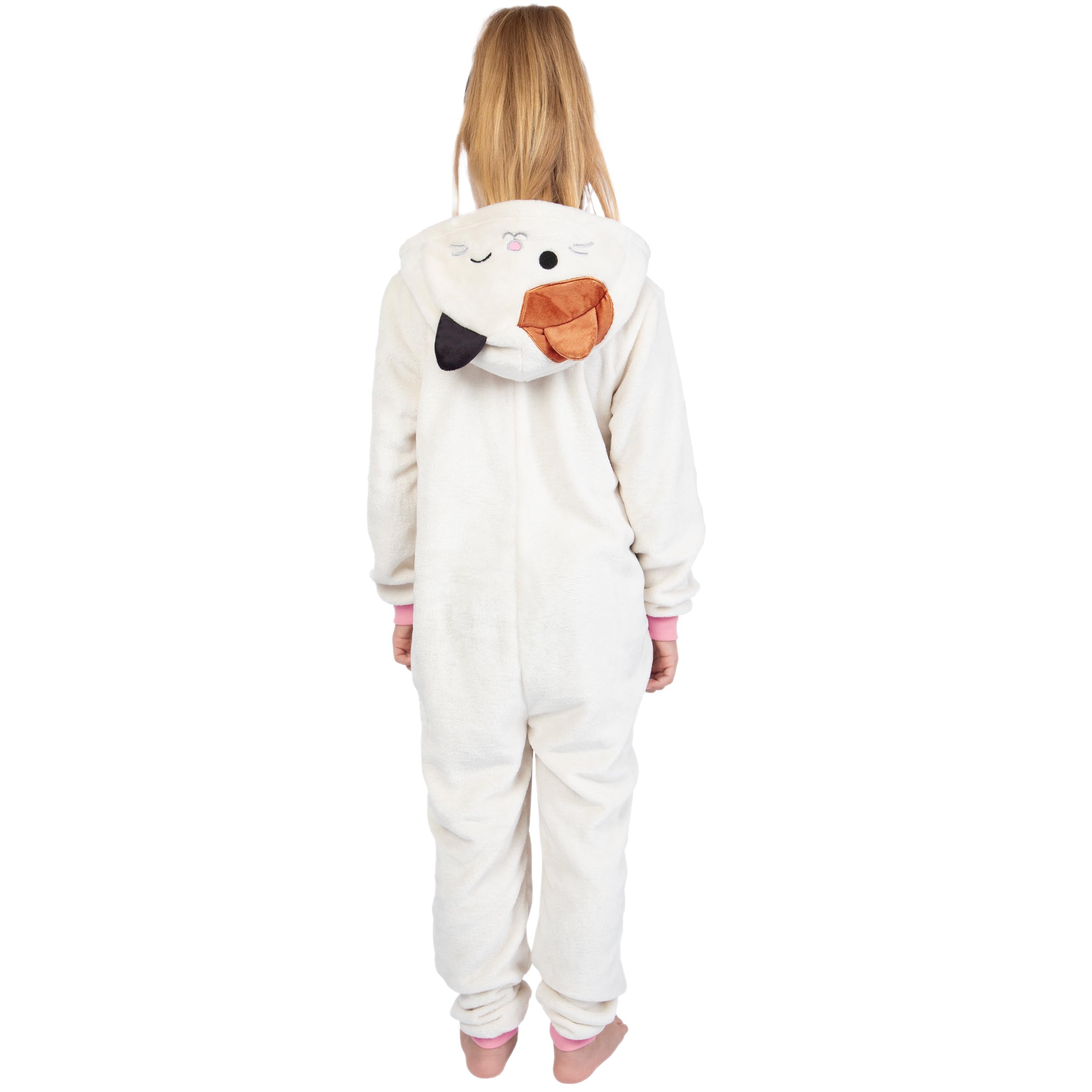 Squishmallows Chat Surpyjama Fille | Combinaison Enfant Polaire | Grenouillere Enfant | Pyjama Chaud | 5 E 13 Ans