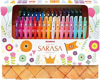 SarasA Amazon.com: Zebra Sarasa Clip Pen 0.7 mm, Black (JJB15-BK