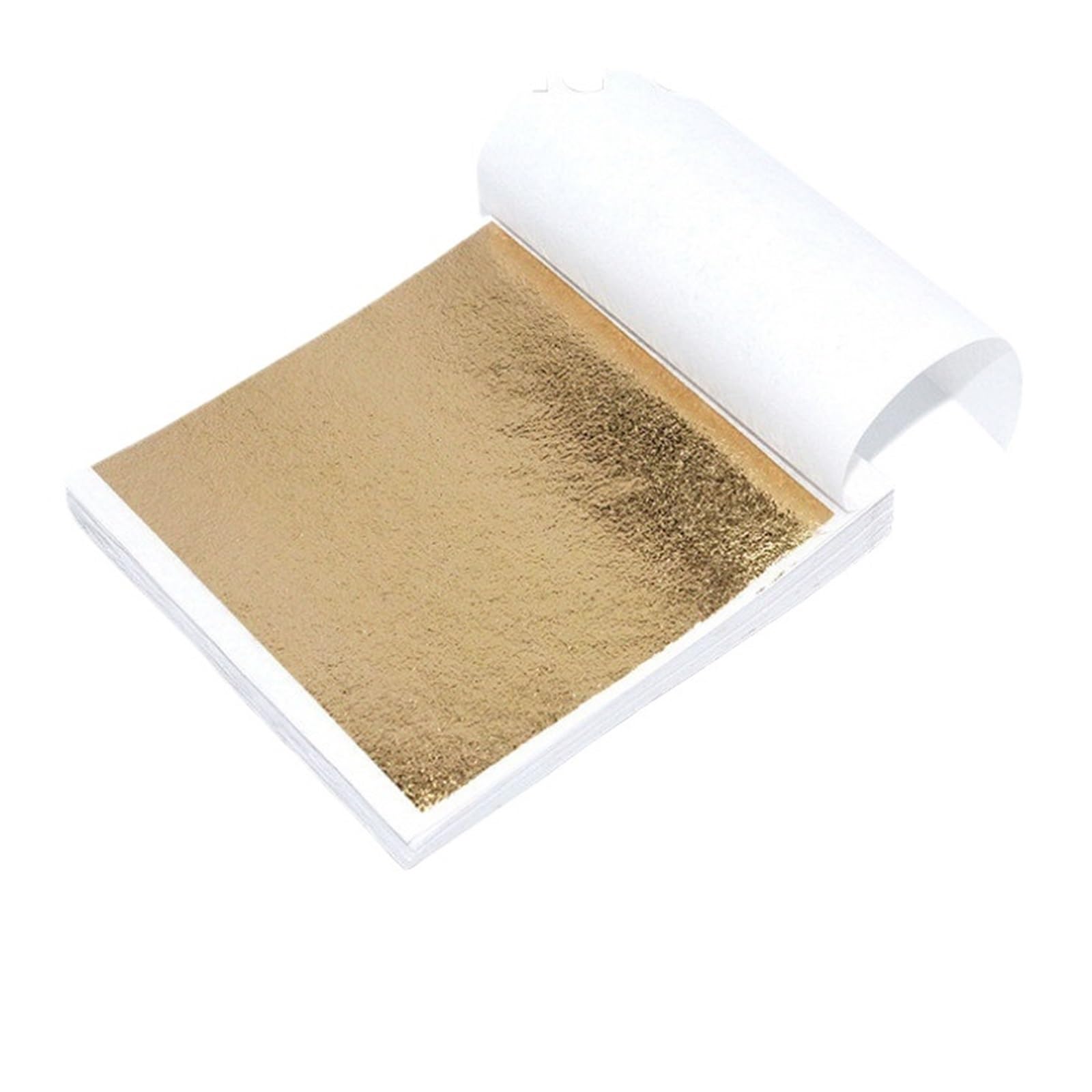 Gold Leaf Sheets, Gold Foil Transfer Sheets Paper Leaf For Gilding DIY Art Craft Nails Multicolor 500(Champagne Gold 500pc)