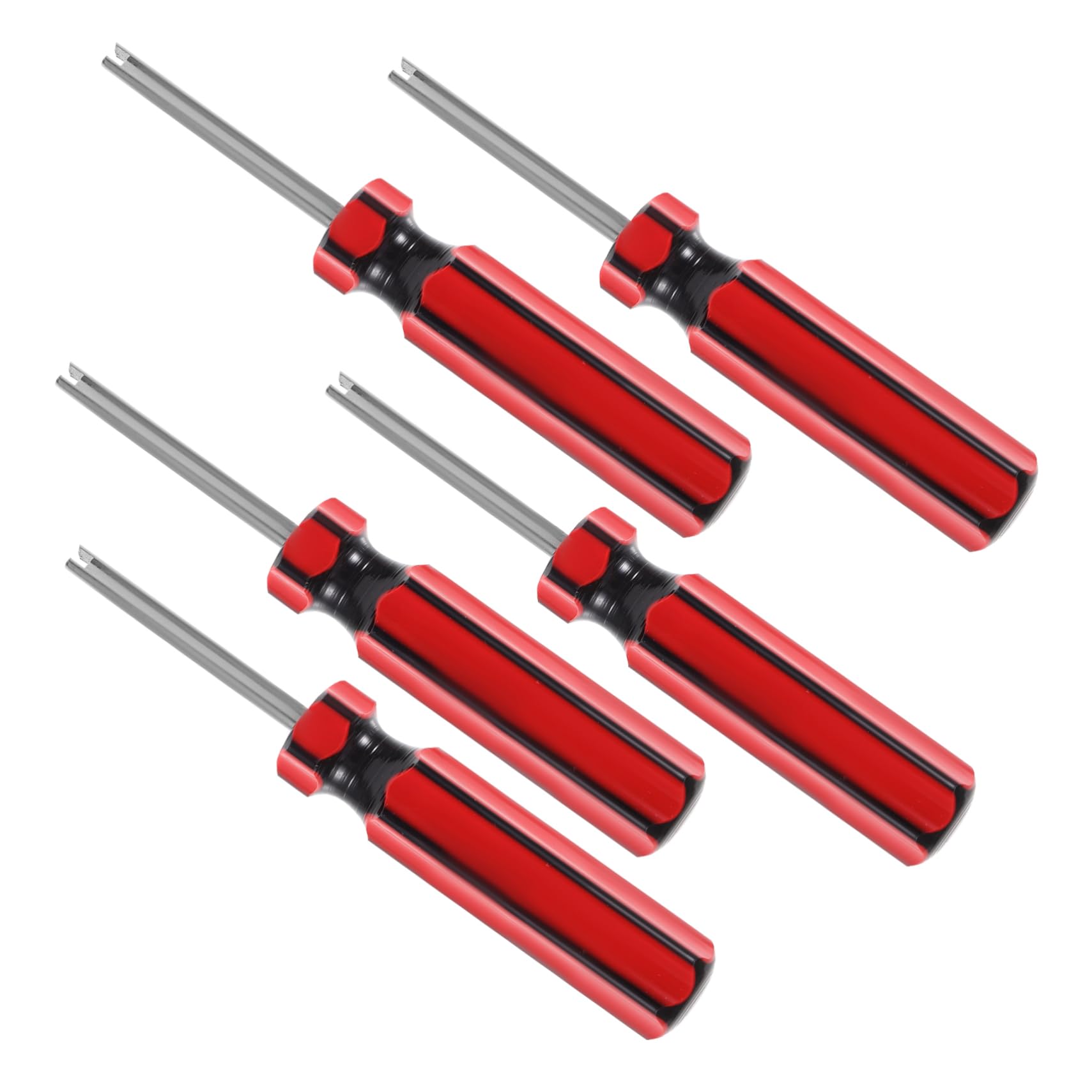 ABOOFAN 5Pcs Valve Core Removal Tool Ergonomic Tire Stem Remover for Automotive Motorcycle Truck Bicycle Repairs Durable Design for Systems Valve Core Installation