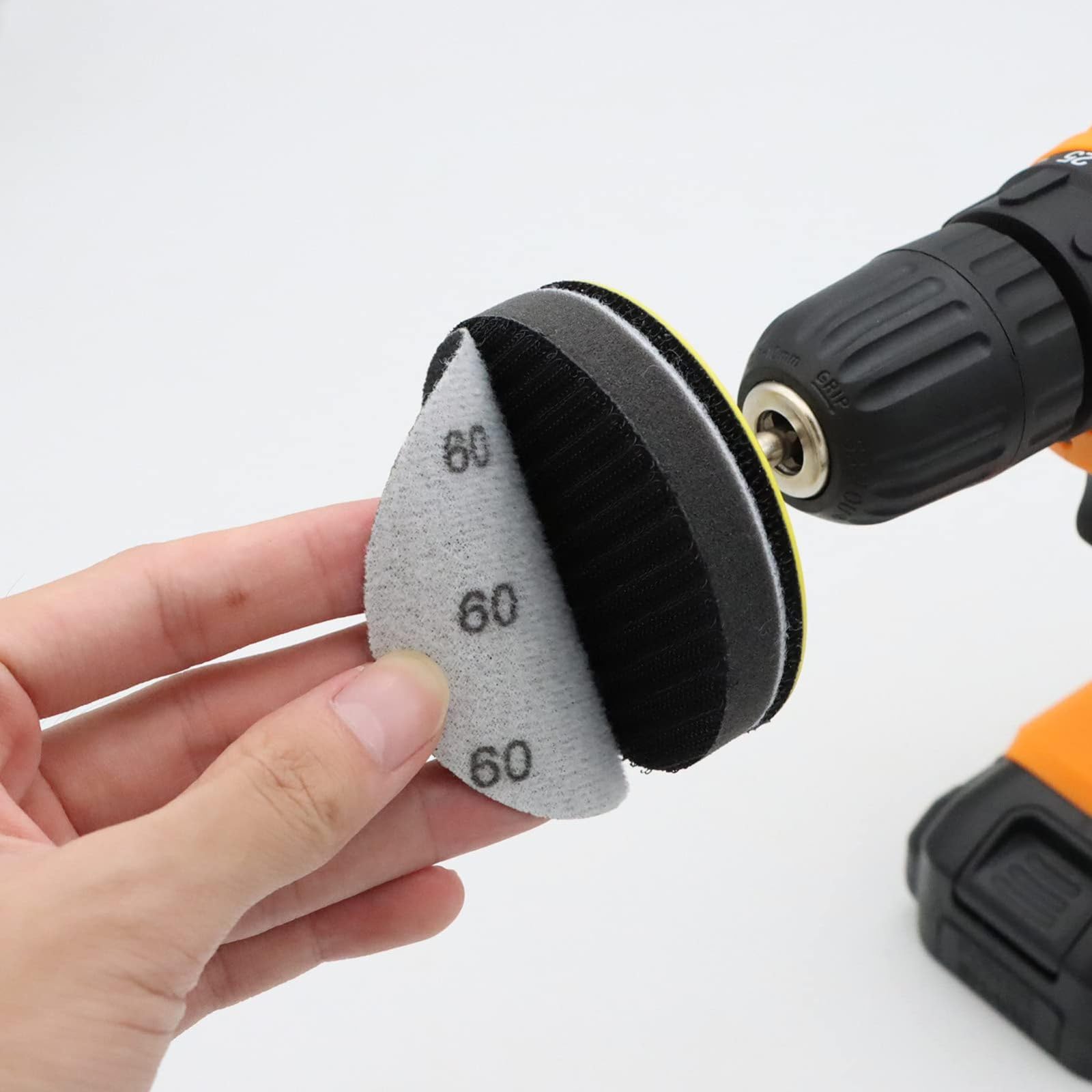 Disco Abrasivo A Umido E A Secco Da 3 Pollici 201 Pezzi Con Platorello E Tampone Tampone In Schiuma Morbida Grane Assortite Per Lucidare Metallo Plastica