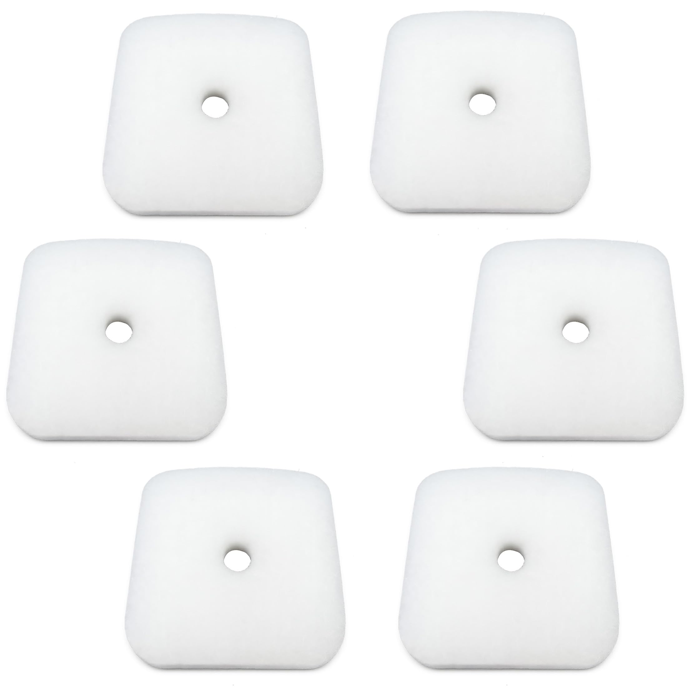 Hippotech 6 PCS Air Filters for Mantis Tiller Cultivator, OEM Fits For 2-Cycle Little Wonder Engine SV-4B SV-4BH SV-5C...