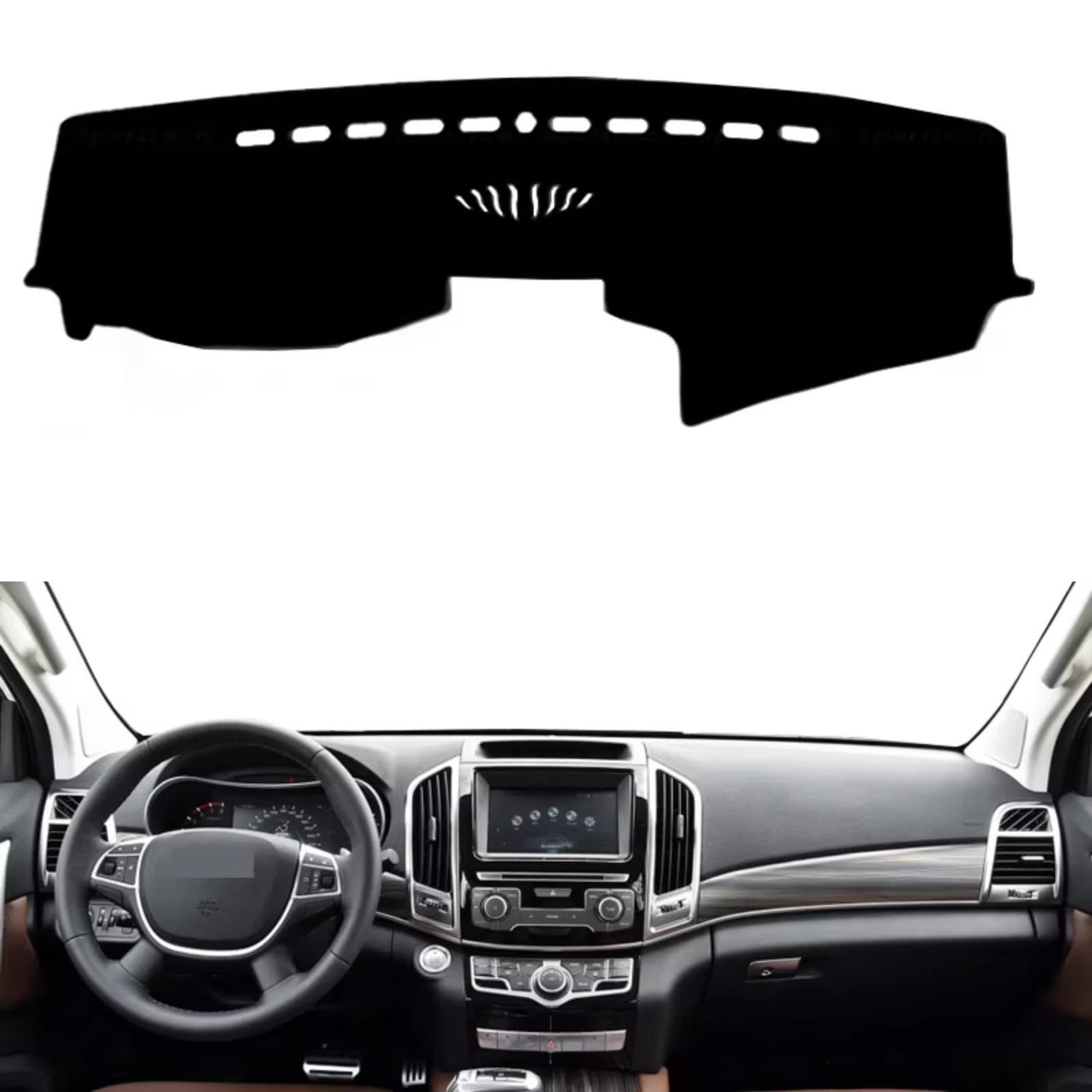 NZYPITOW Fit for Great Wall Haval H9 2015-2017,Dash Cover,Dashboard Cover,Dash Mat,Dash Board Cover Mat,Dash Board Covers,Car Accessories