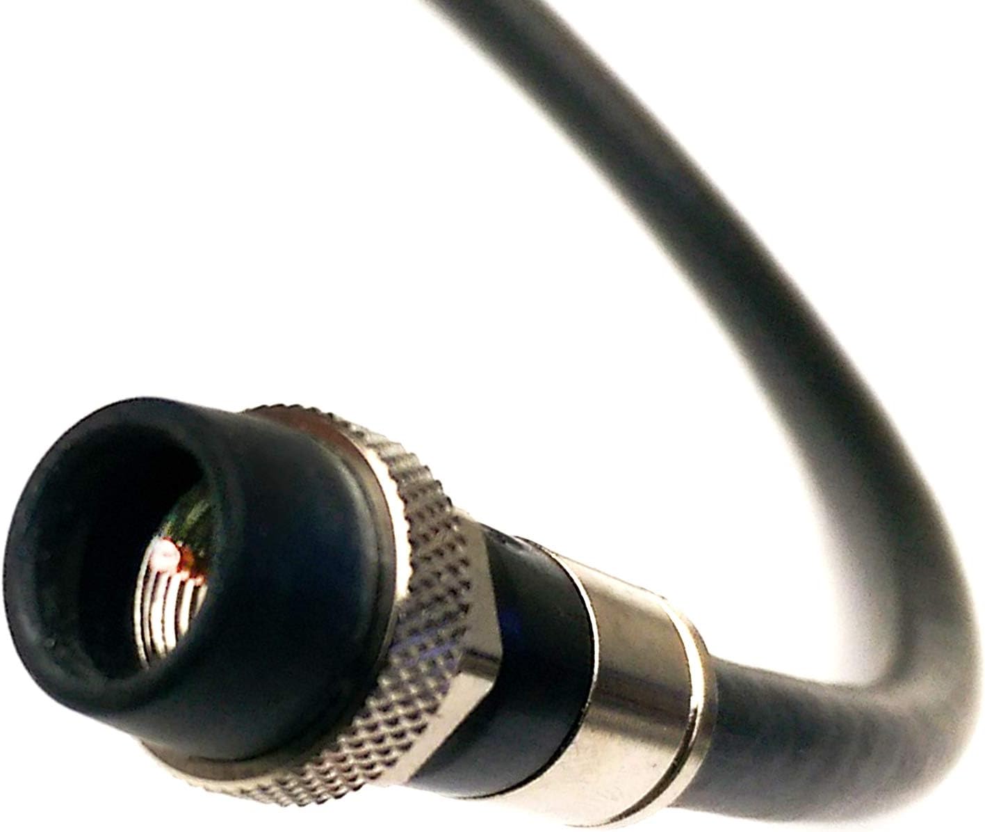 Cavo Coassiale Jumper Tri-Shield RG-6 Da 75 Ohm Con Connettori F, Fatto In USA - Qualità UL/ETL Cavo Coassiale Rg-6 - Foto 5