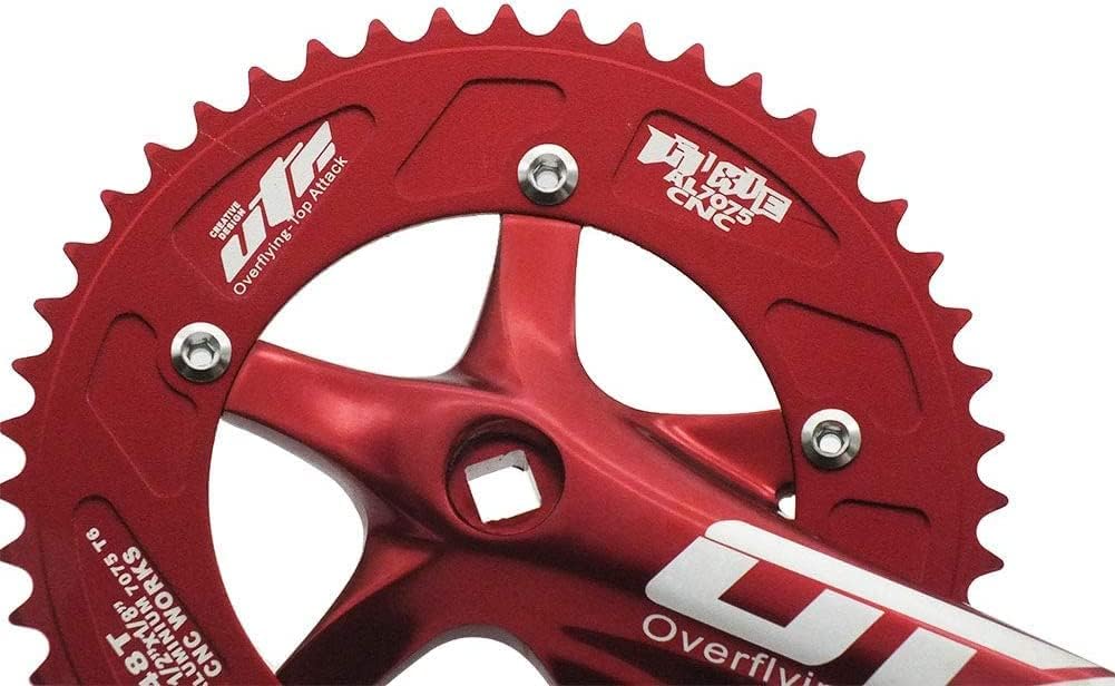 48T Single Speed Bicycle Crankset Chainwheel 170mm Jamaica Ubuy - Main Image