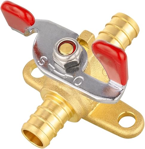 Miniatura 10 de EFIELD - Válvula de bola de cierre de puerto completo de 34 pulgadas EFIELD con nivel de mariposa