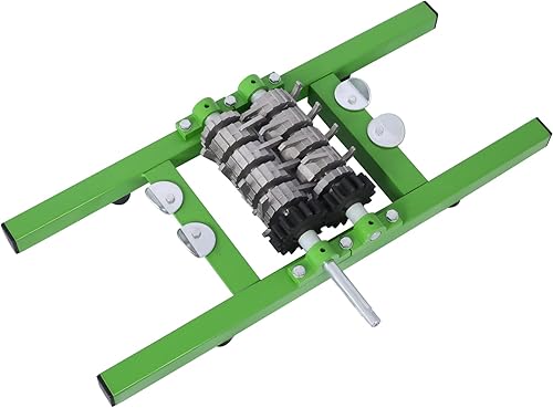 Miniatura 4 de Trituradora de frutas y manzanas, trituradora manual de 7L1.8 galones con mango de rueda, trituradora portátil para prensado de vino y sidra