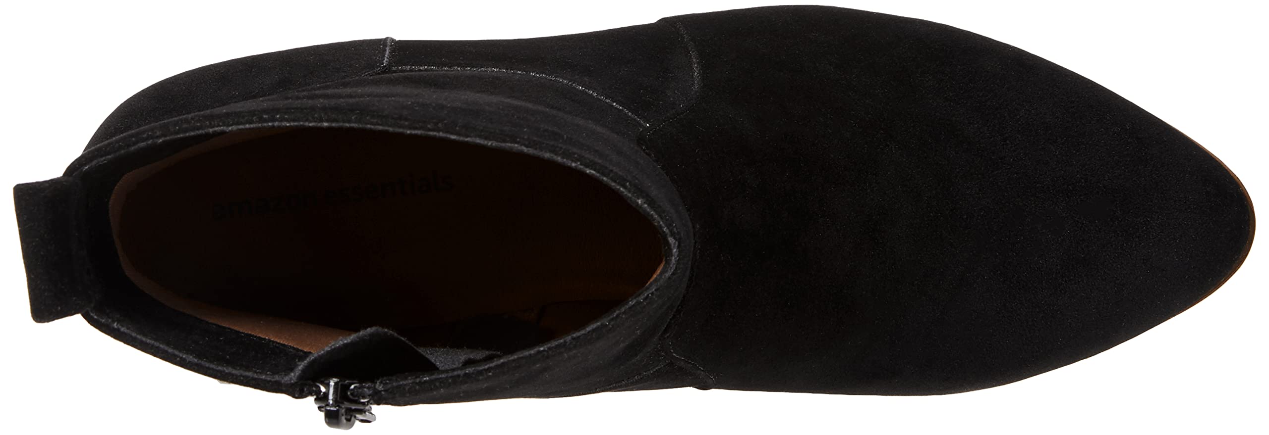 Amazon Essentials Women's Western Ankle Boots, Black, 8