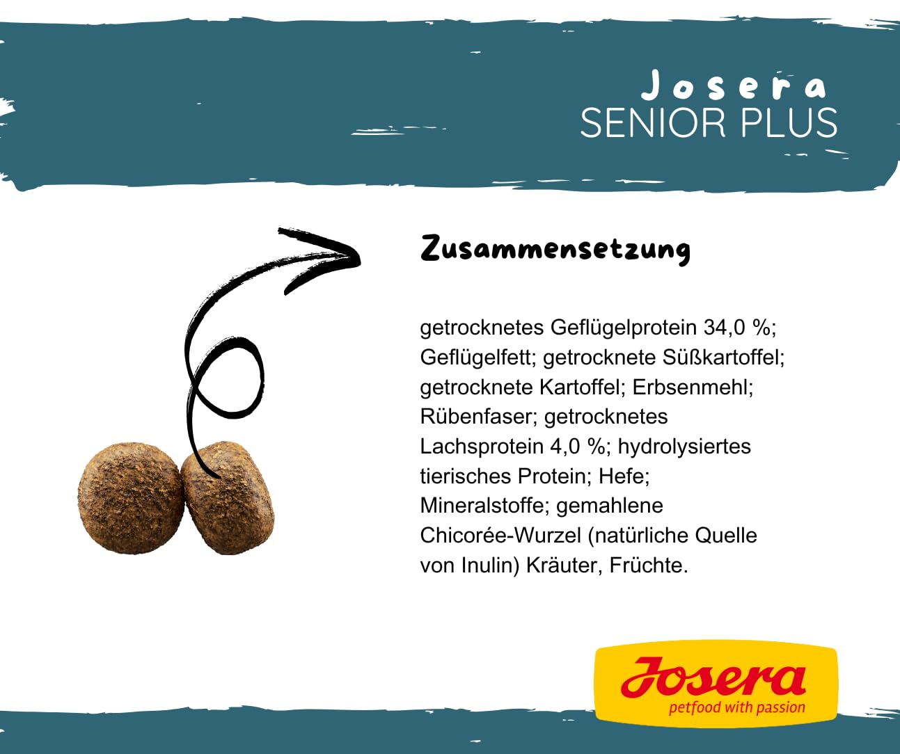Josera - Hundefutter - Josera Exclusive SeniorPlus - Trockenfutter 12,5 KG + Goodie Quietsche Seppl - Premium Hundefutter für ältere Hunde