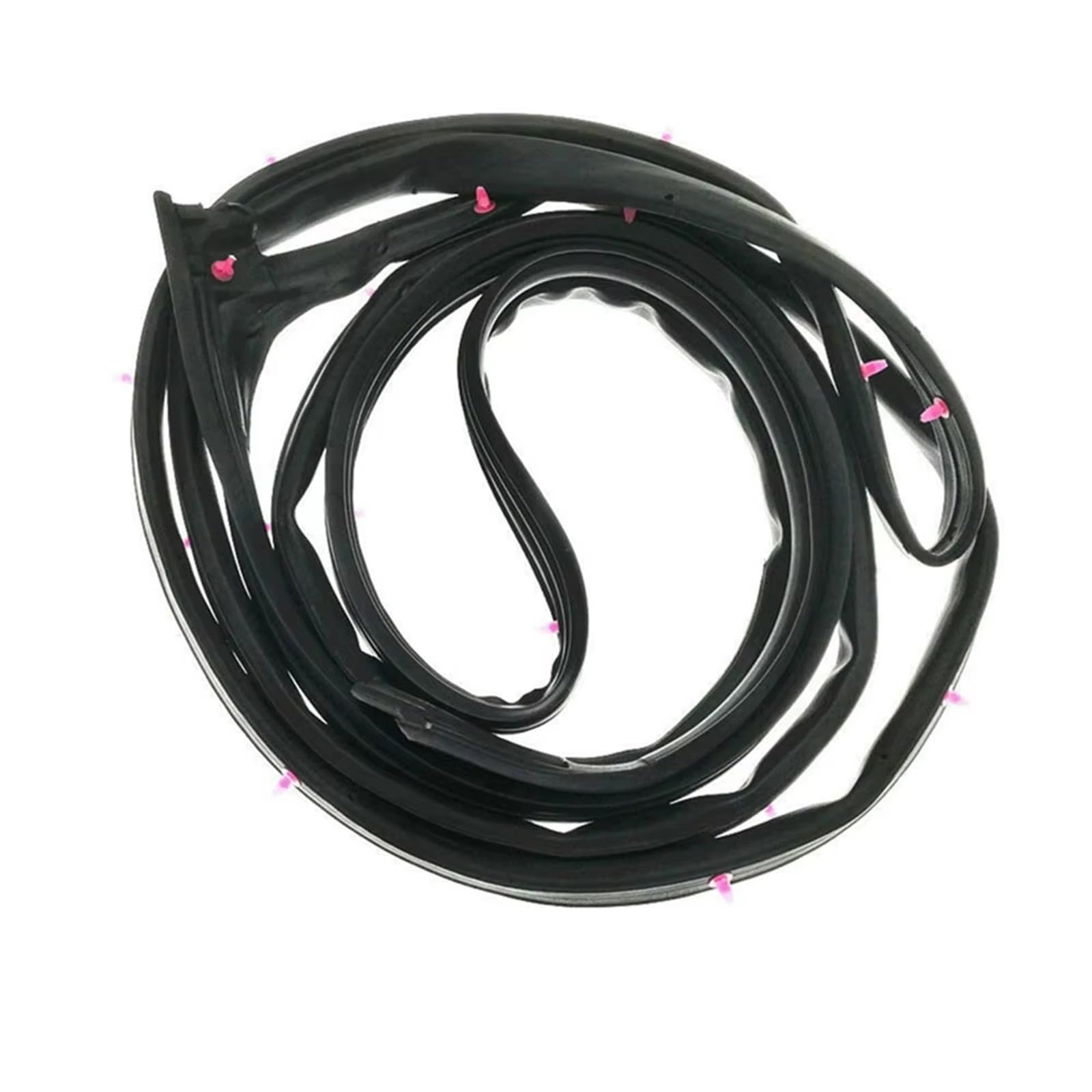 Hmnmxq Left Front Door Rubber Sealing Strip For Accord Sedan 2003 2004 2005 2006 2007 72365-Sda-A01 Car Accessories Front Left Door Weatherstrip Moulding Seal Car Door Seal Strip