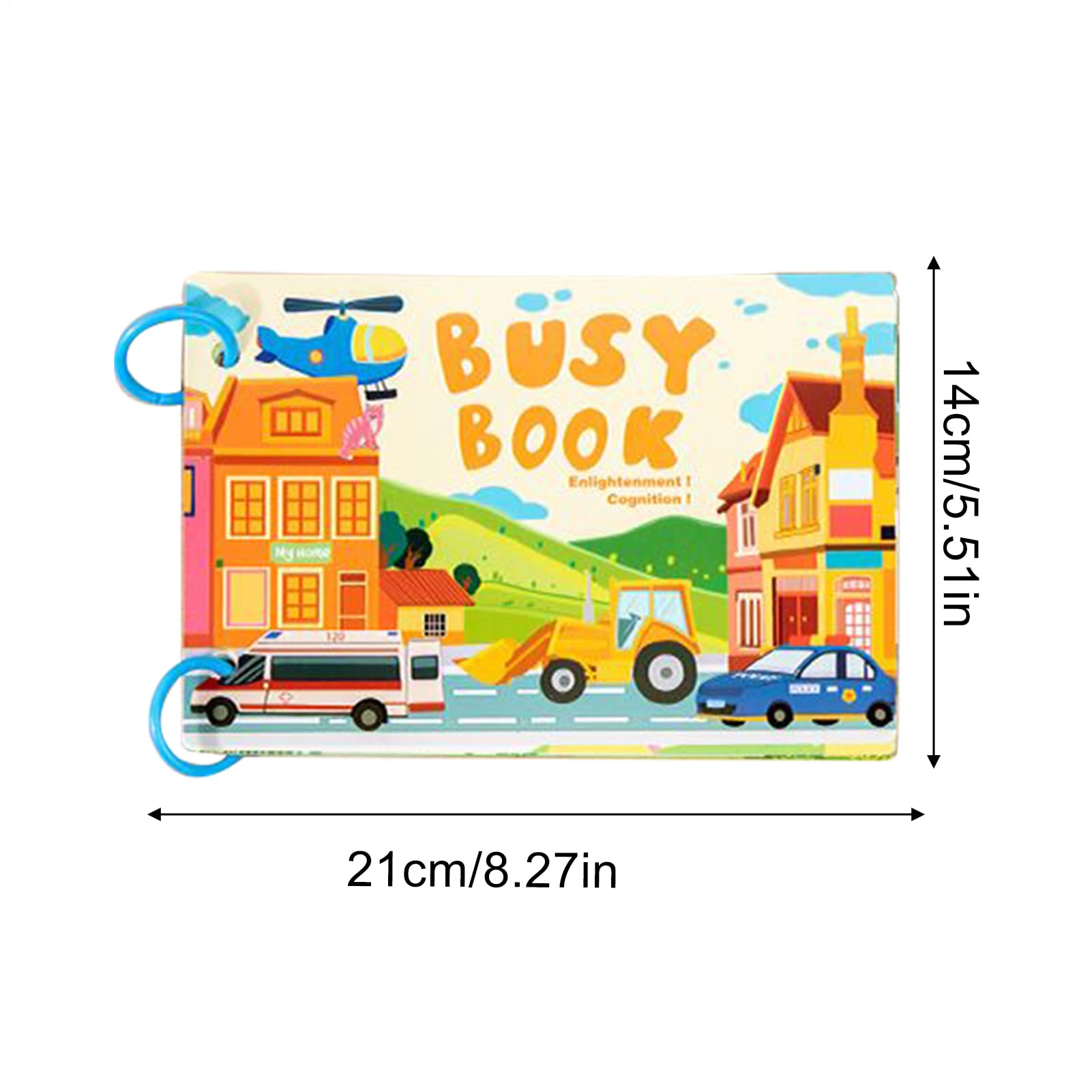 Libro Di Attività Per Bambini Piccoli Educativo Prescolare | Libro Di Attività Sensoriali Per Piccoli per Bambini Ragazze Compleanno Natale Casa Viaggio Scuole Asilo
