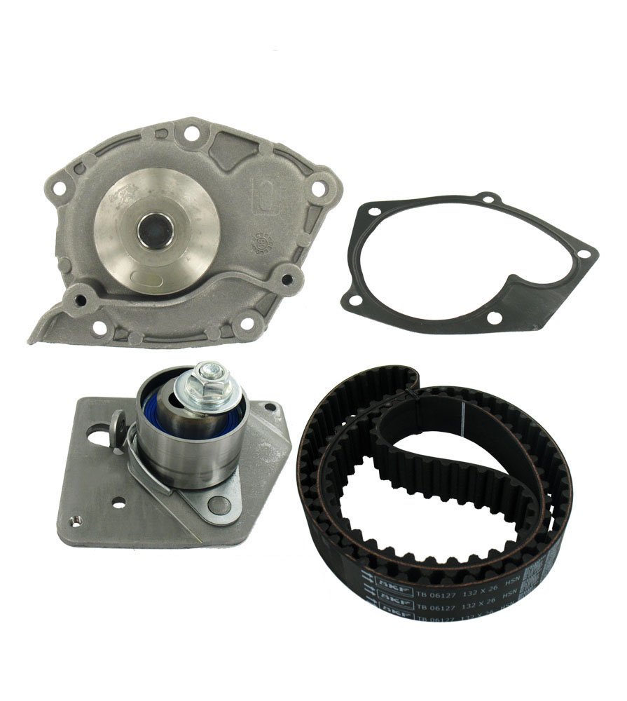 SKF VKMC 06127 Kit de distribution avec pompe à eau & VKMA 36038 Kit de courroie multi-V