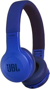 JBL E45BT On-Ear Wireless Headphones (Blue)