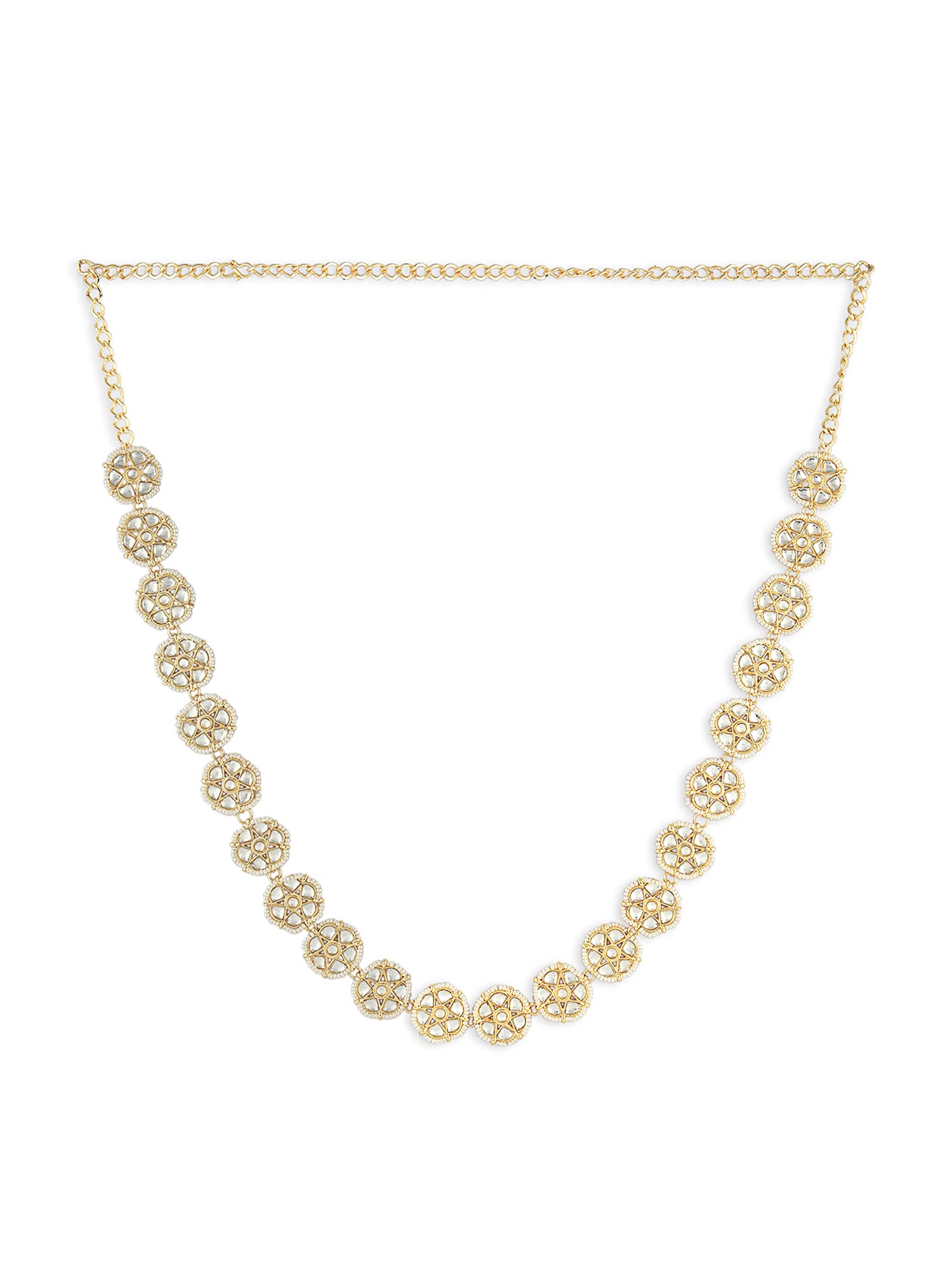 See full amazon price history chart for Zaveri Pearls Gold Tone Traditional Kundan & Pearls Embellished Bridal Kamarbandh For Women-ZPFK15969 Zaveri Pearls Gold Tone Traditional Kundan & Pearls Embellished Bridal Kamarbandh For Women-ZPFK15969 (B0C4V19MGG) Amazon Price History, Amazon Price Tracker