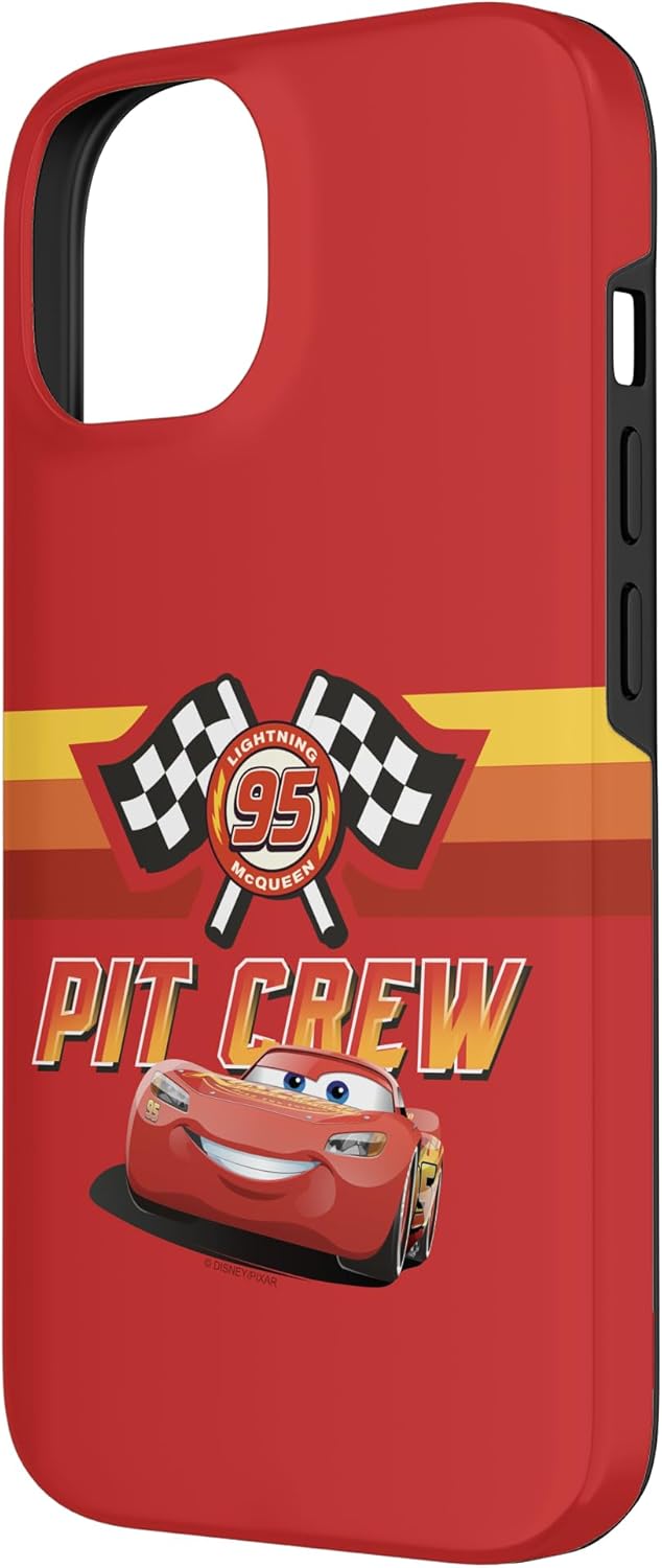 Disney Pixar Cars Two Lightning McQueen Pit Crew 95 Case for iPhone 14