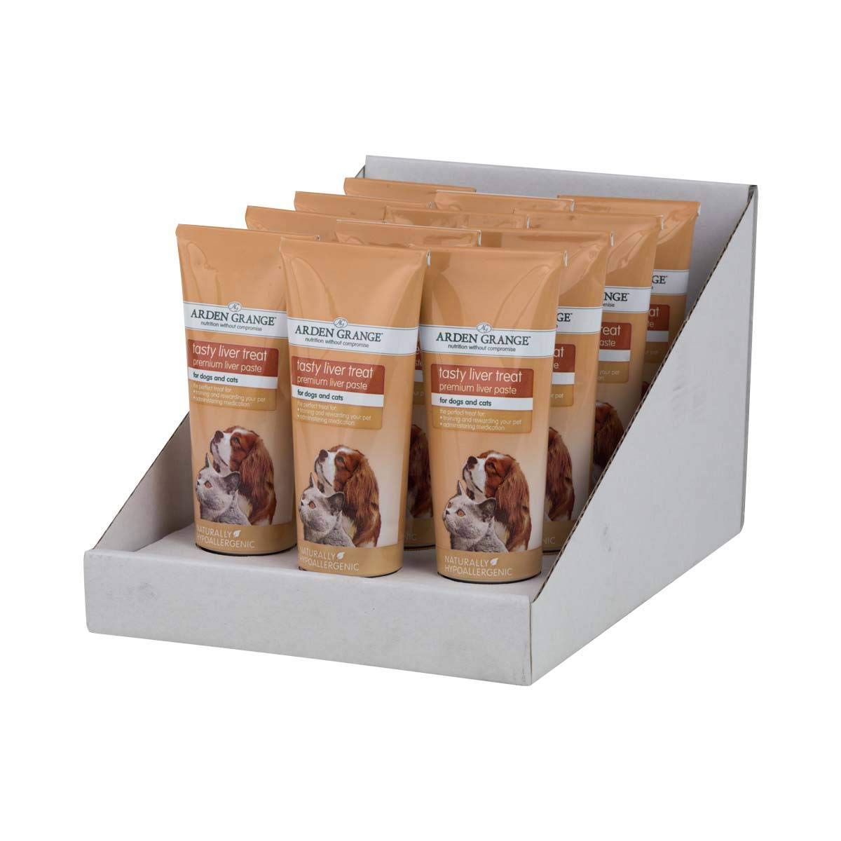 Arden Grange Tasty Liver Dog & Cat Treat 12 x 75g Tubes