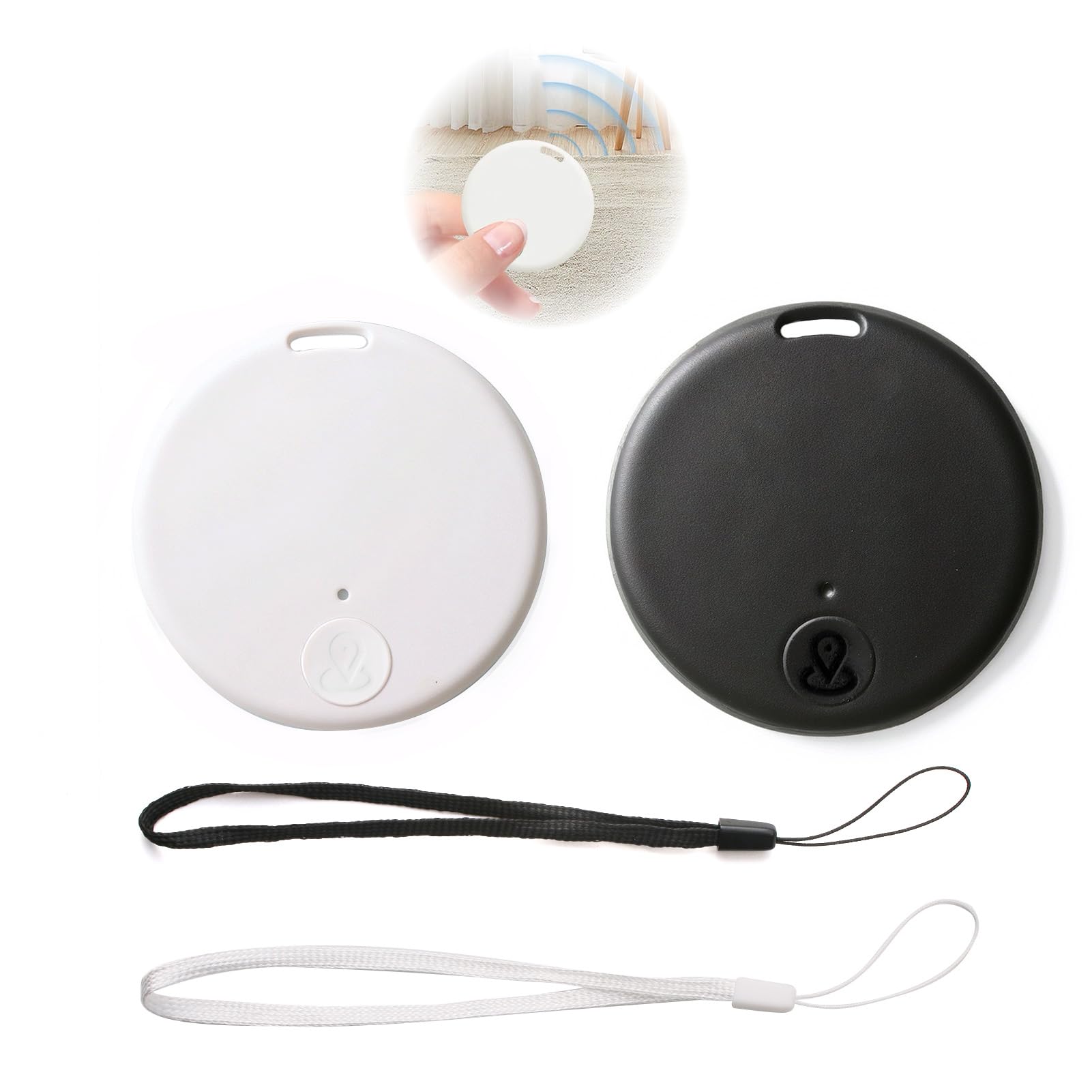 2 Pezzi Localizzatore Bluetooth 5.2 Per Chiavi, Oggetti E Animali - GPS Tracker Con Allarme Per IOS E Android - Foto 6