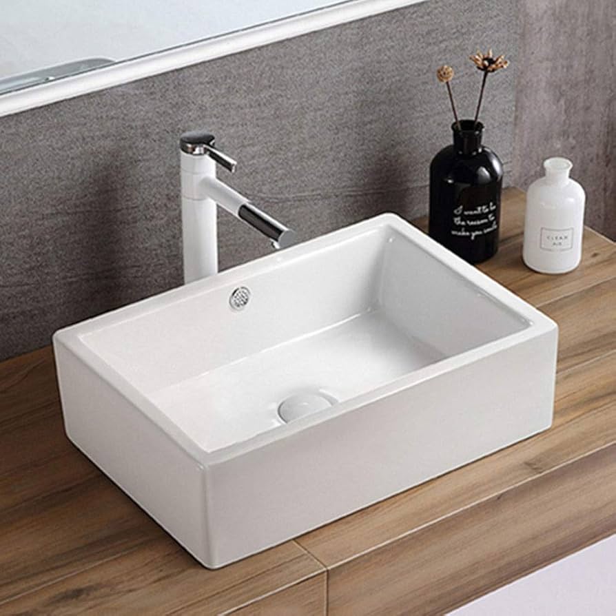 Amazon.co.jp: 洗面台 耐久性と清潔な近代セラミックホワイト