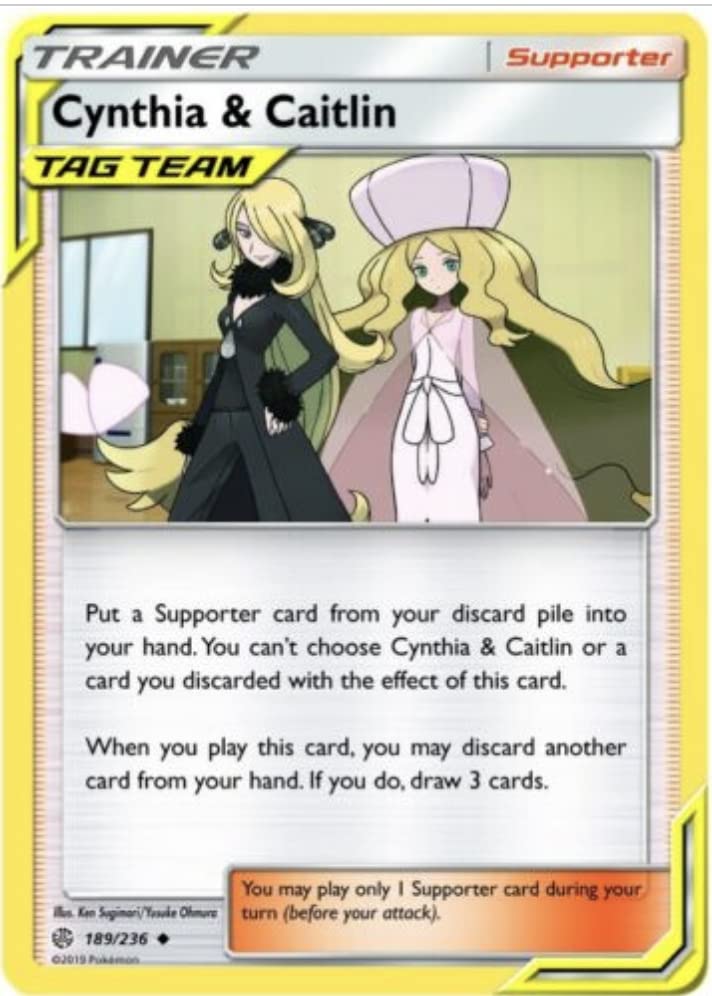 Cynthia & Caitlin - 189/236 - Uncommon - Cosmic Eclipse - NM/M