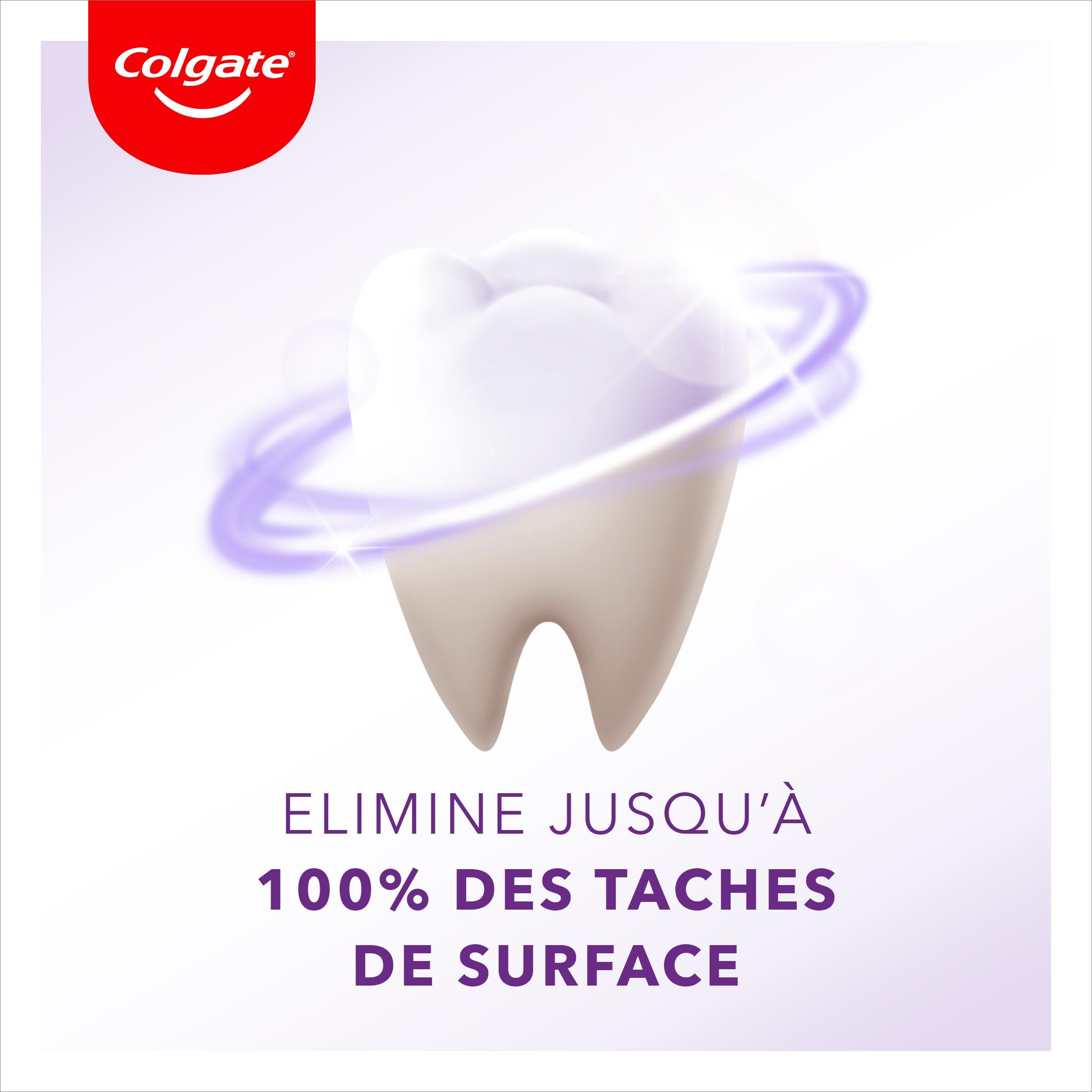 Colgate - Routine Blancheur Purple - Toner 40 ml - Siero Night Max White - 2,5 ml - Dentifricio 75 ml
