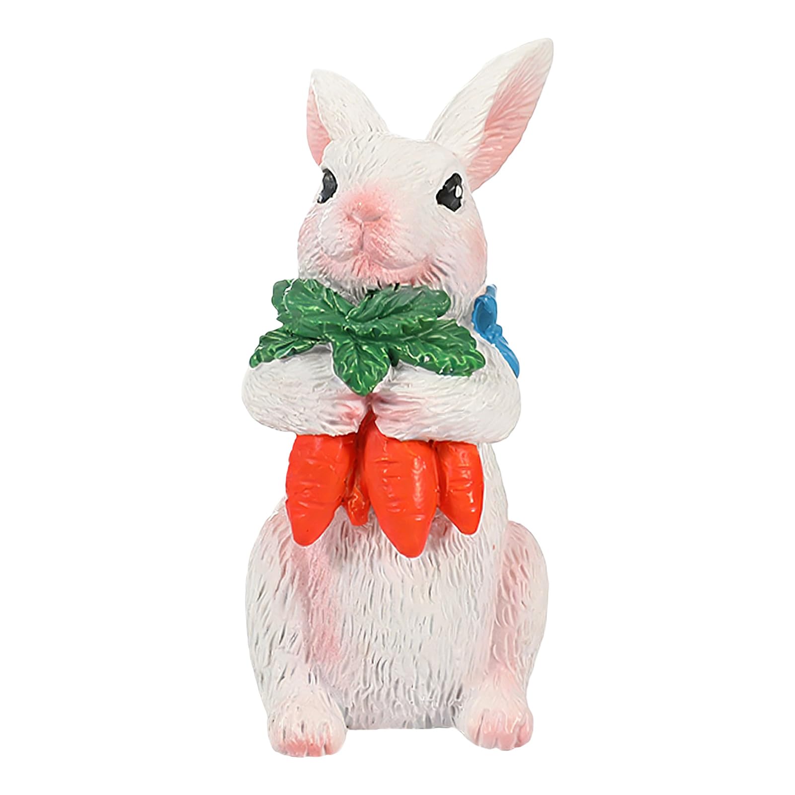 NVOQILIN Themed Resin Easter Hare Ornament Home Holiday Decoration for Kids Room Ornament Decorative Lagomorph Figurine