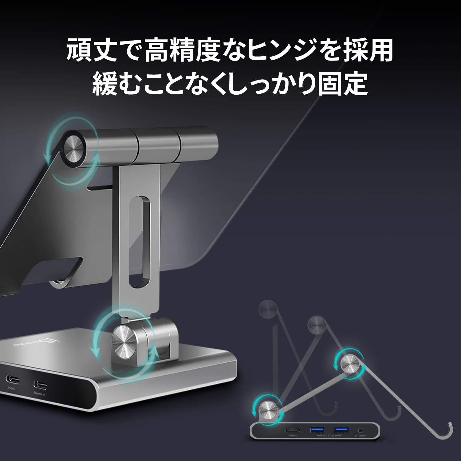 Amazon.co.jp: j5create JTS224 USB-C 4K60 7in1 ドッキング