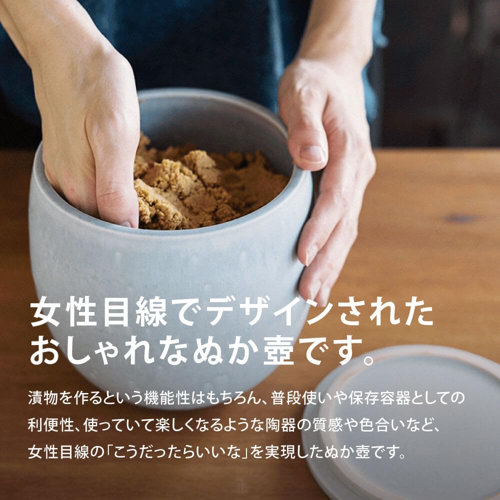 糠漬け容器♡幸の壺ね Amazon｜ぬか壺 ぬか漬け壺 ぬか漬け 容器 壺 漬物樽 漬物容器 ぬか床