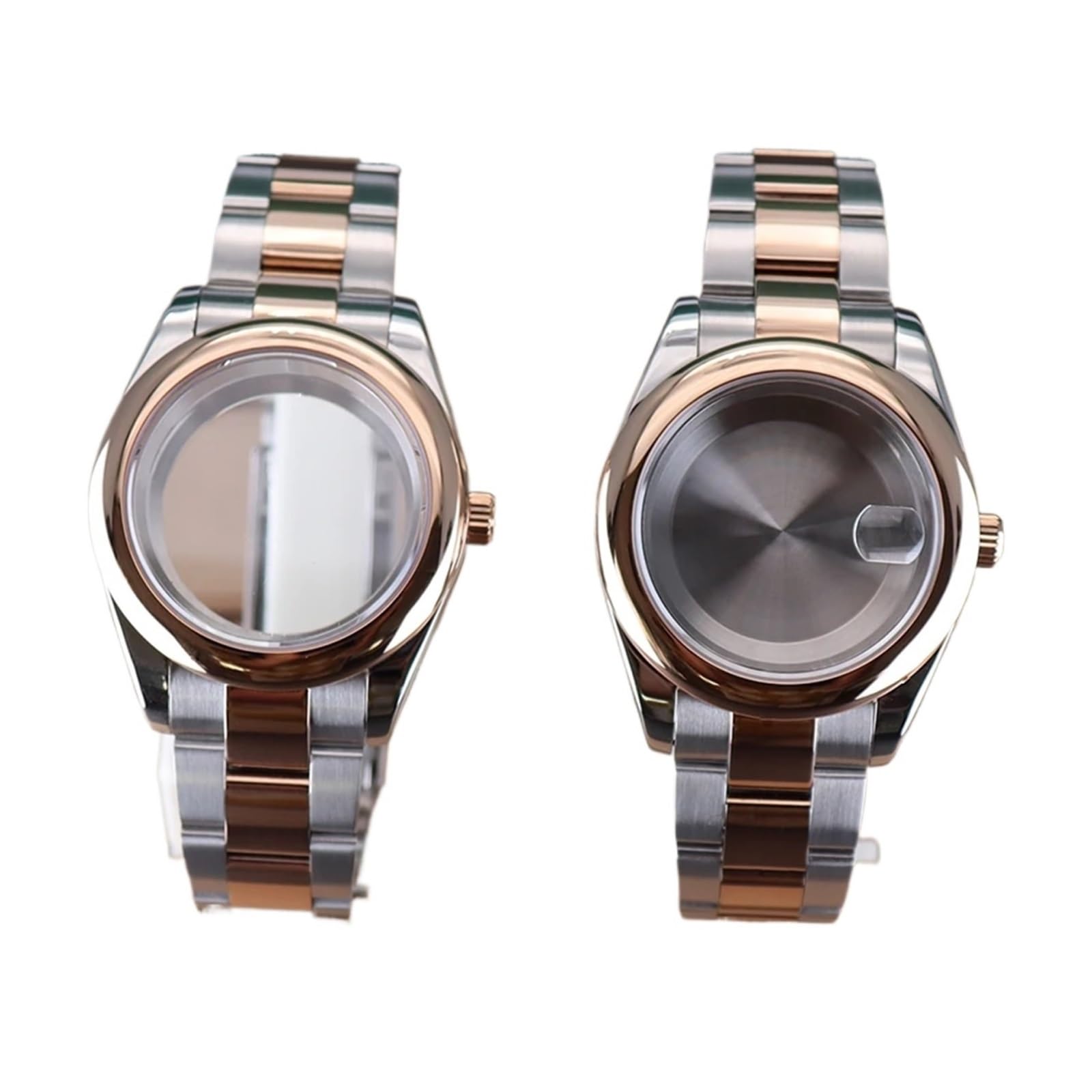 Cassa dell'orologio da 36 mm/39 mm, quadrante da 28,5 mm, in vetro zaffiro, compatibile con movimento NH35/36/34/38/39 4R36 Miyota8215 8205