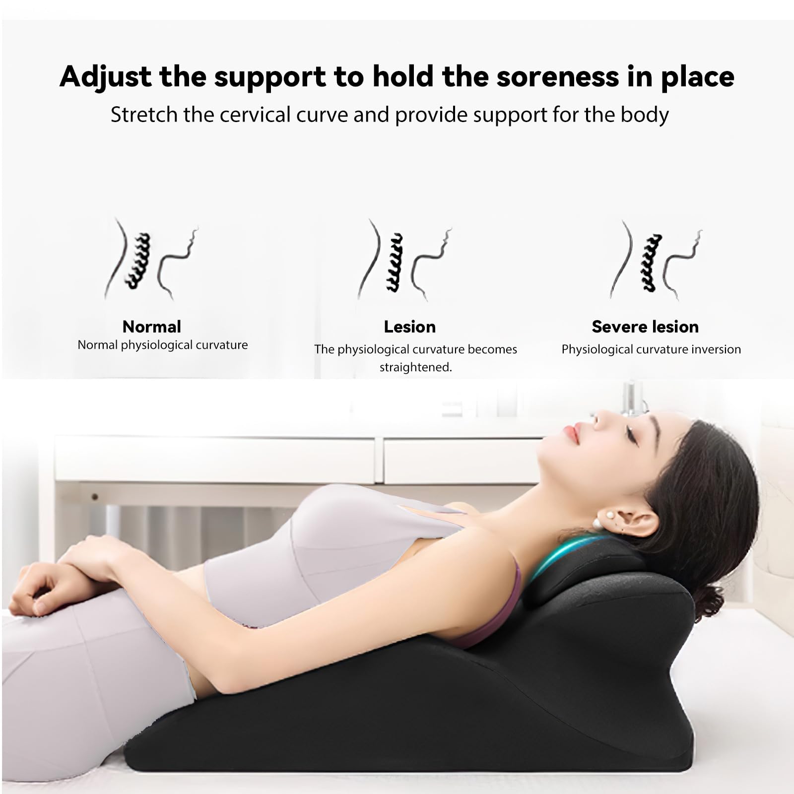 Coussin lombaire pour les couples, coussin lombaire pour plus de plaisir, coussin cale en mousse à mémoire de forme avec fonction de soutien ergonomique, coussin multifonction pour la colonne