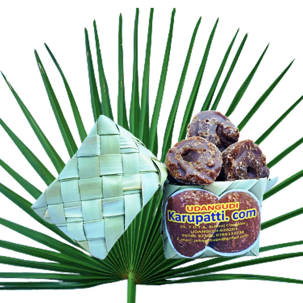 UDANGUDI Karupatti Pana Karupatti(Palm Jaggery) 100 Pure Natural