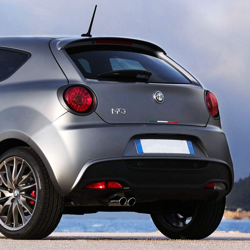 Sticker Adesivo 3D Tricolore Italia Per Auto - Striscia Decorativa 9x19,8 Cm