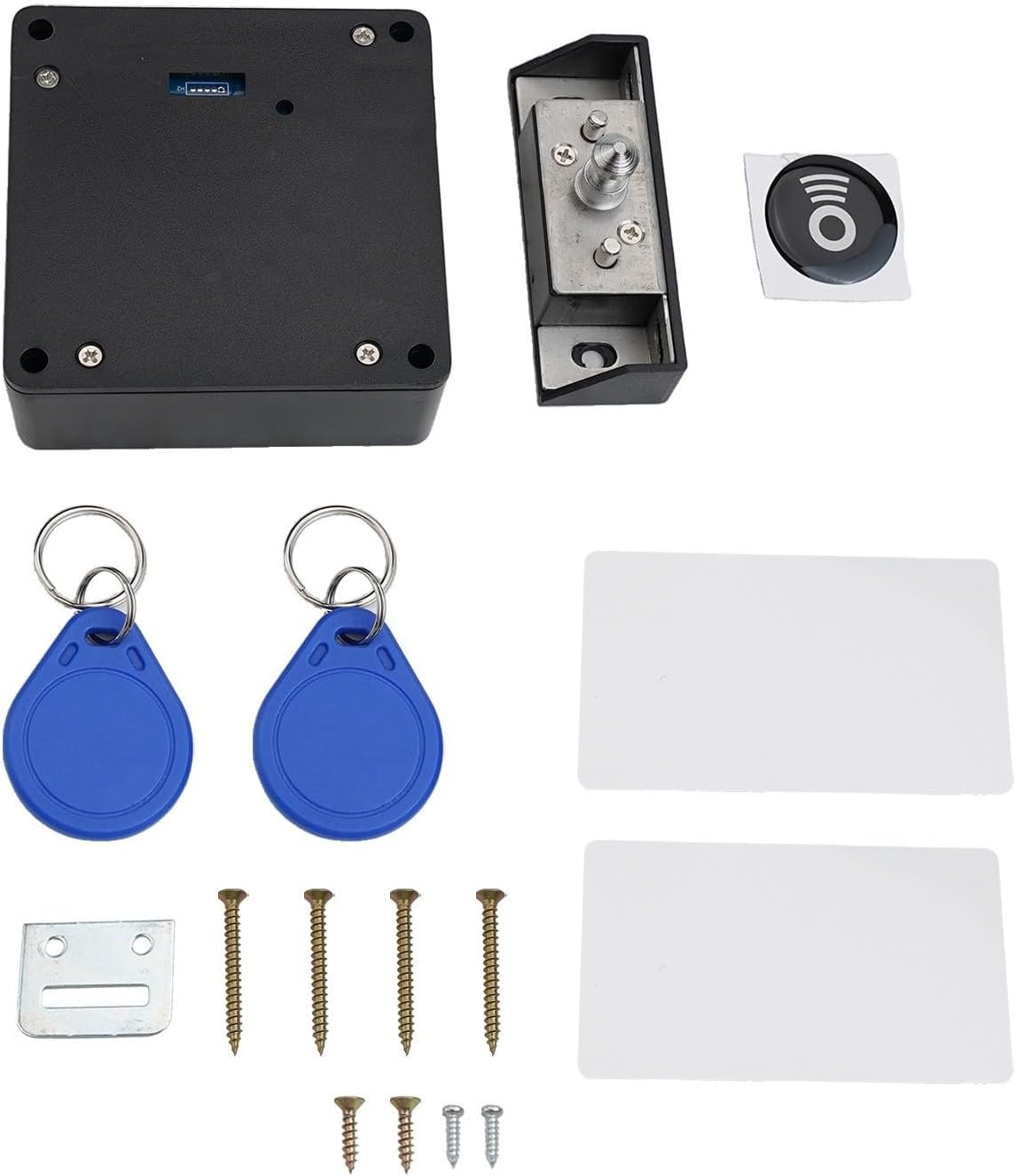Keyless Invisible Lock, Smart Wood Door Lock, Cupboard IC Card NFC Locks 9 61kC+HrdwwL. AC SL1500
