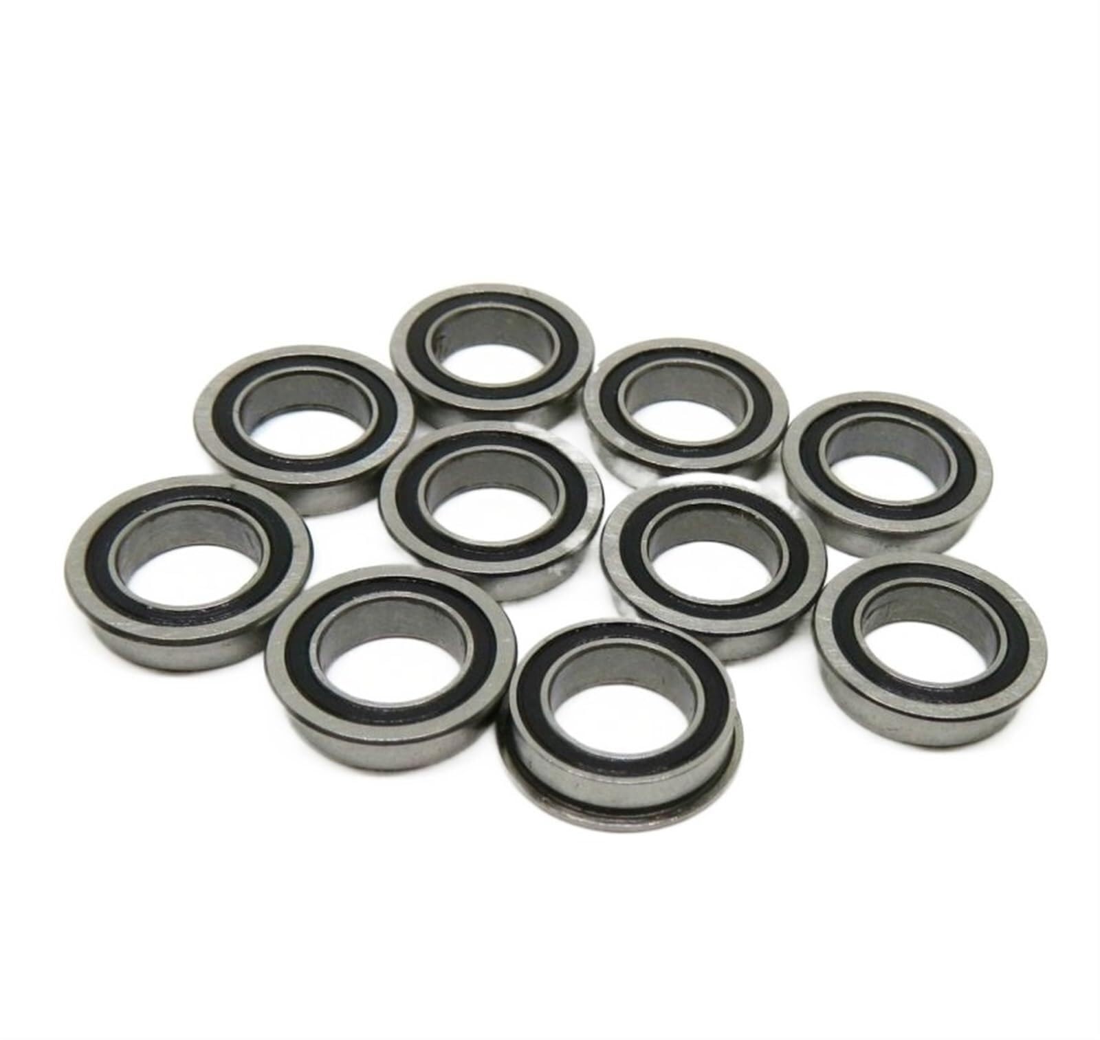 Uszczelka bimetaliczna tarcza mikro łożysko zwykłe 1 szt. F6000 F6001 F6002 F6003 F6004 F6005 F6006-2RS kołnierzowe(F6004 20x42x12)