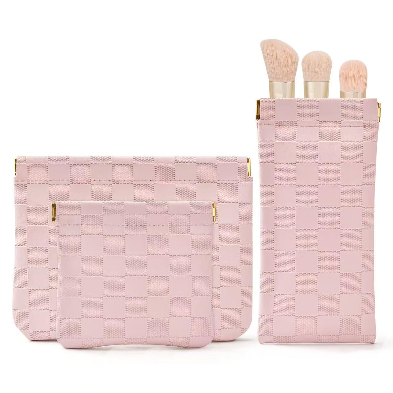MZLUWM 3PCS Small Makeup Bag Set