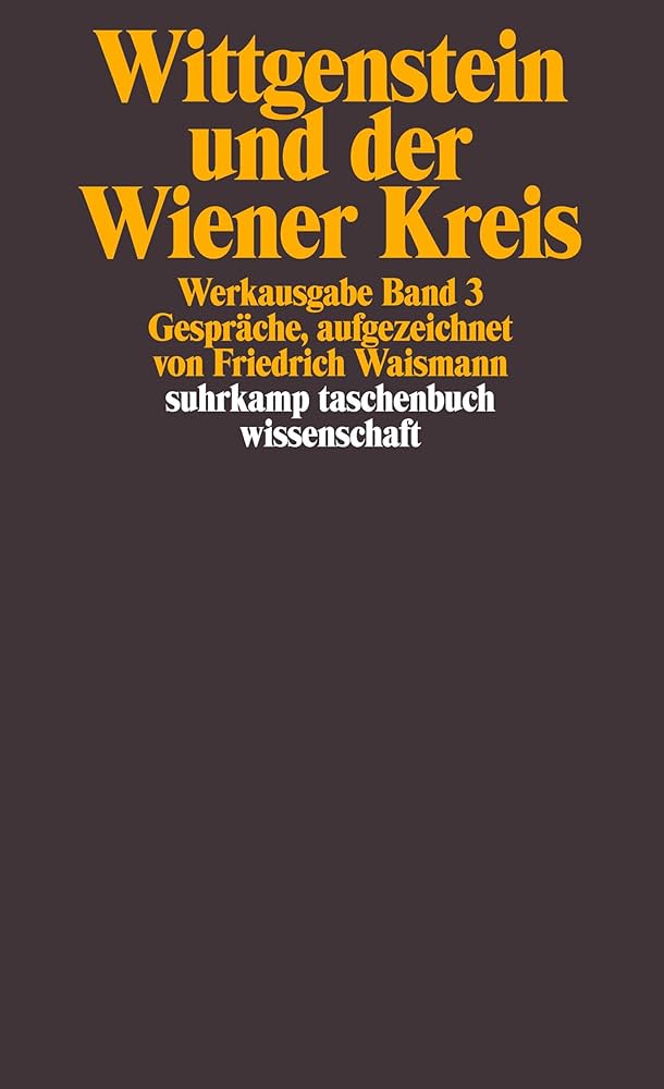 Wittgenstein Werkausgabe in 8 Baenden Werkausgabe in 8