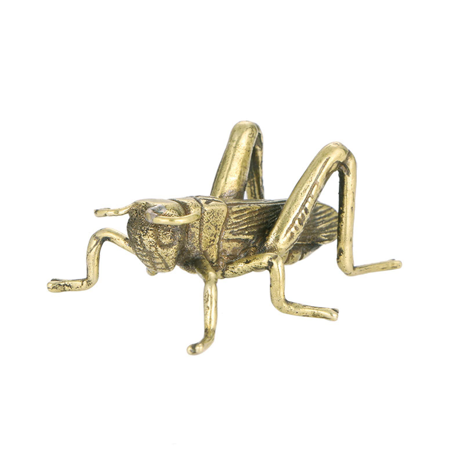 Sculptures Decor Pure Copper Cricket Ornaments (2Pcs)