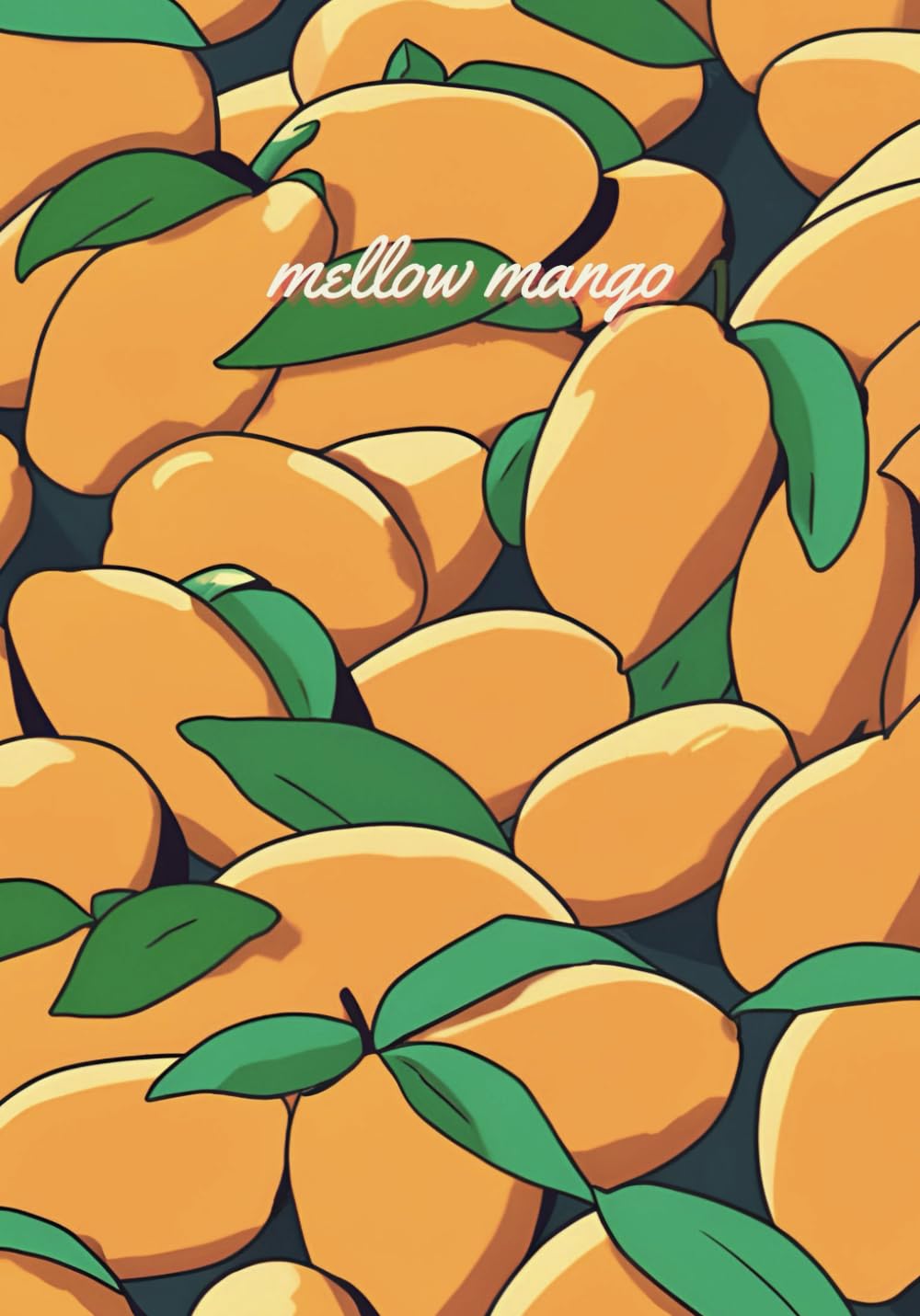 Cute Fruit Summer Cover Notebook Collection: Mellow Mango, ver. 1