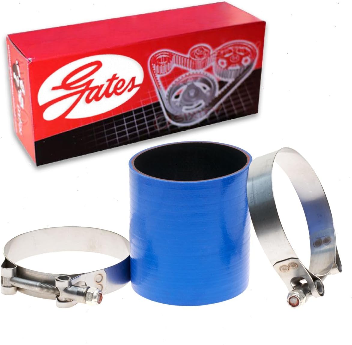 Gates Pipe to Engine Cold Side Turbocharger Intercooler Hose Kit compatible with Ford F-250 Super Duty 6.4L V8 2008-2010