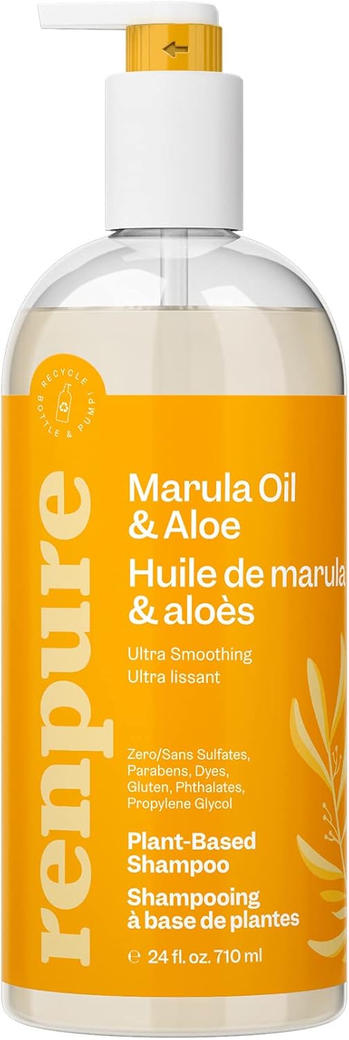 Renpure Plant Based Marula Oil and Aloe Ultra Smoothing Shampoo Ideal