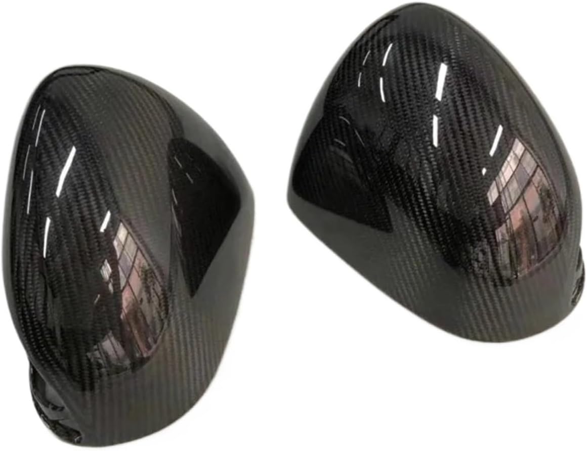 Dry Carbon Fiber Rearview Mirror Caps Car Wing Mirror Cover Replacement Compatible for McLaren 720S 540 570 650S Car Styling