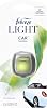 Febreze Light Odor-Eliminating Car Air Freshener for Strong Odors with Fresh Scent, Vent Clip, Bamboo, 1 count