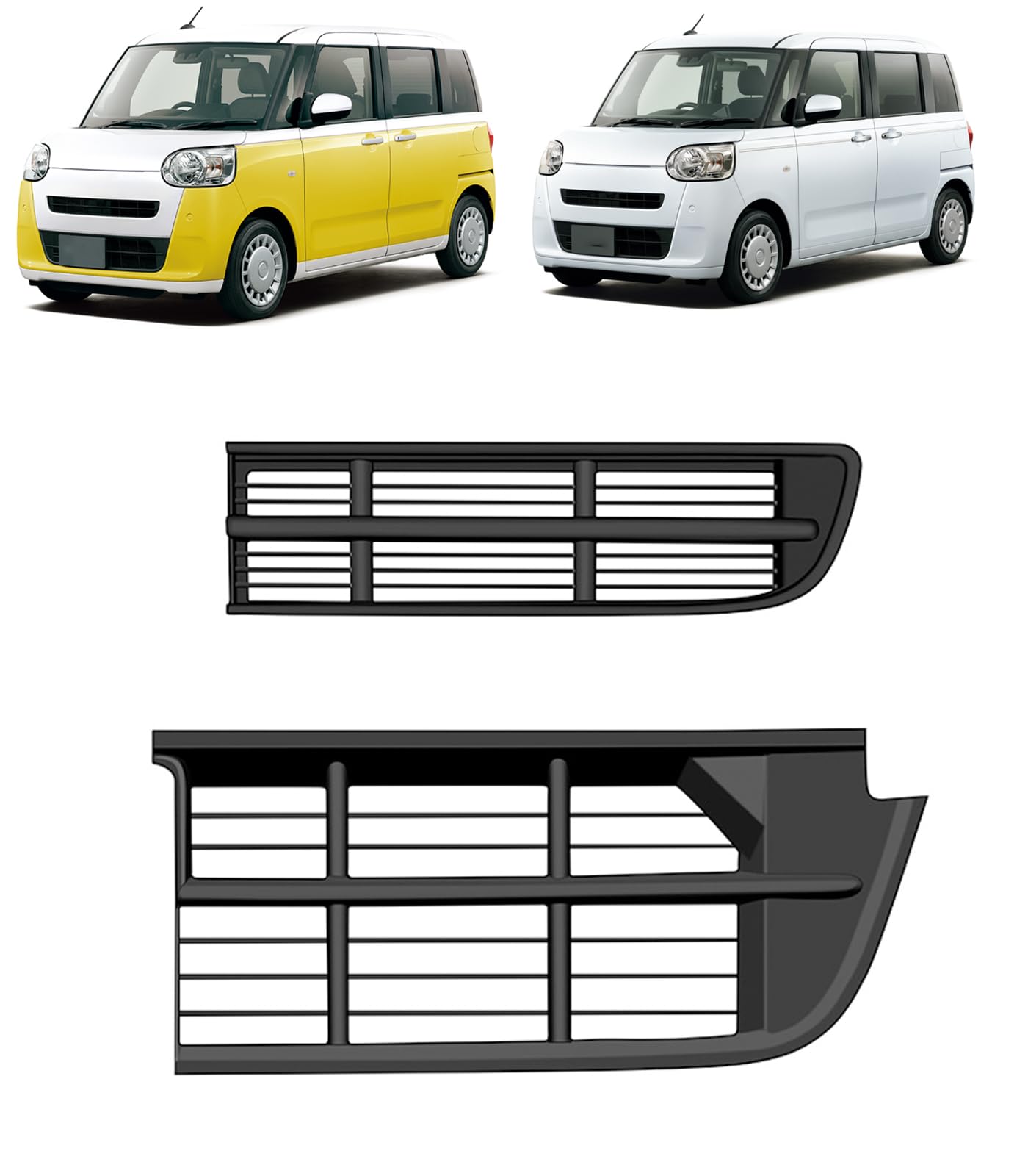 Amazon | Hophelia フロントメッシュトリム セット For MOVE CANBUS